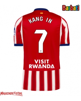 Atletico Madrid Lee Kang-in #7 Tricou Fotbal Replică 2026-27 Barbati Acasa